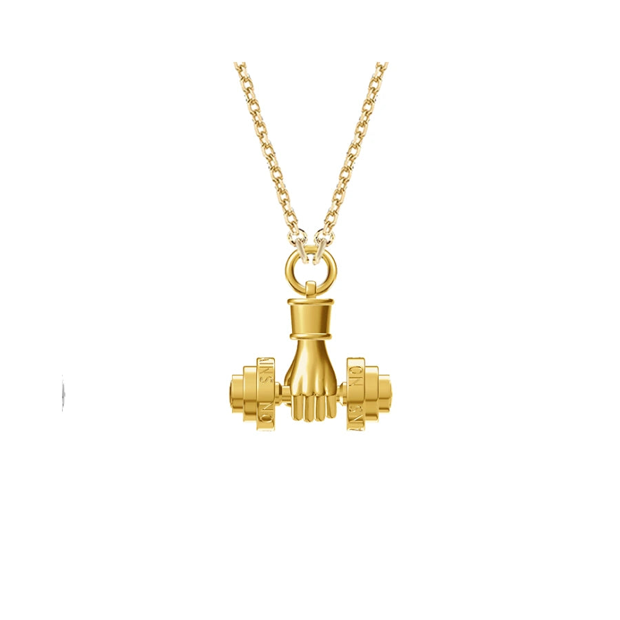 Dumbbell Necklace