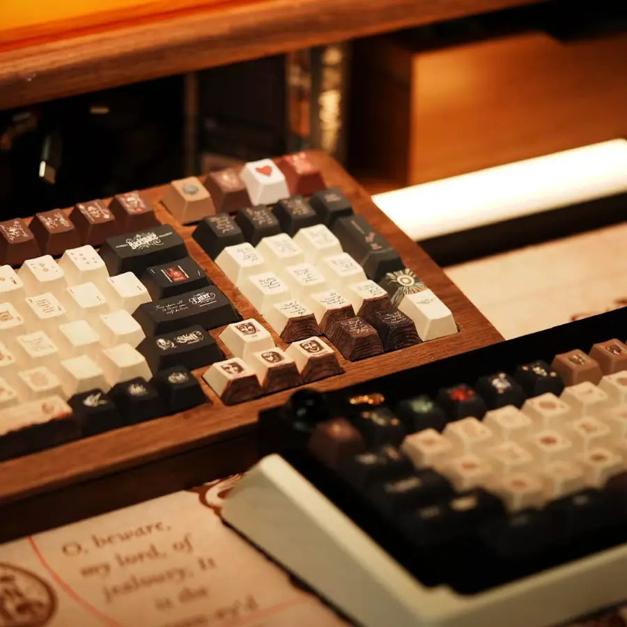 Shakespeare Literary Figures Keycap Set